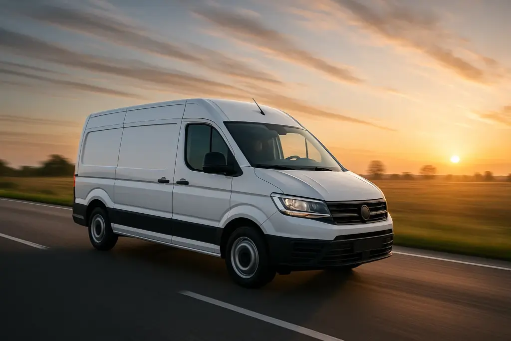 Moderner Kleintransporter – Express- & Sonderfahrten in DE & BeNeLux